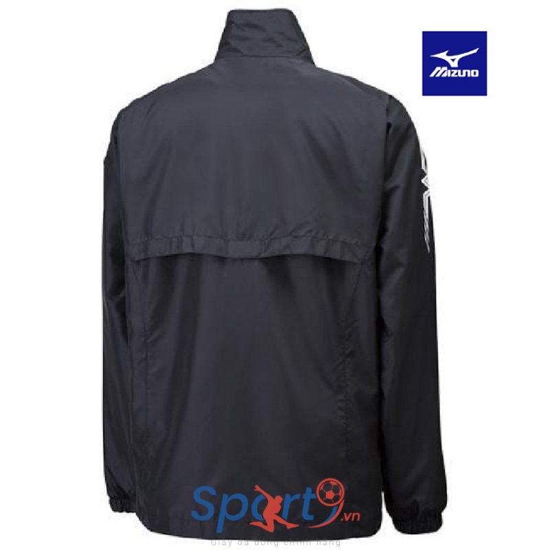 MIZUNO ÁO KHOÁC GIÓ MIZUNO 32JE801509 ĐEN